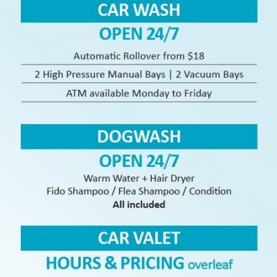 Carwash Flyer